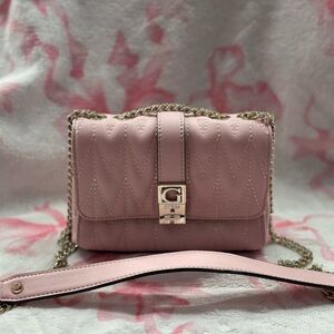 GUESS Pink Quilted Women's Bag